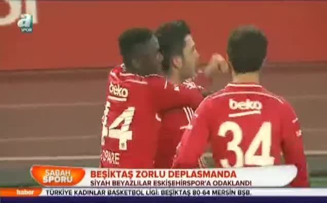 Beşiktaş zorlu deplasmanda