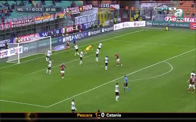 Pazzini gol orucunu bozdu!