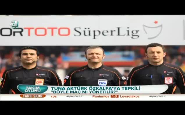 Tuna Aktürk, Özkalfa’dan şikayetçi oldu