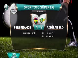 33 maçlık seriyi Akhisar bozdu!