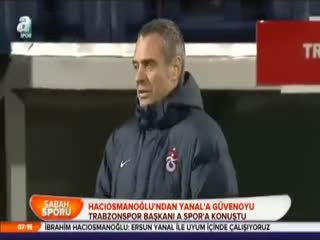 Hacıosmanoğlu'ndan Yanal'a güvenoyu