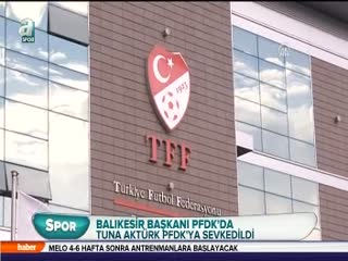 Balıkesir Başkanı PFDK'lık oldu!