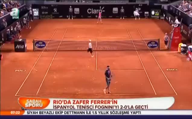 Rio'da zafer Ferrer'in