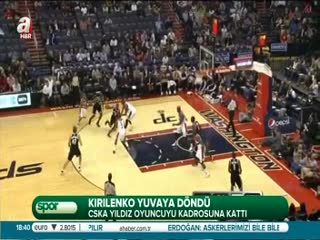 Kirilenko CSKA'ya döndü!