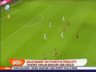 Tahkim'e yapılan başvuru geri çekildi