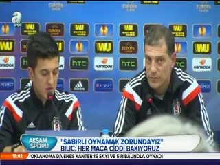 Bilic: "Sabırlı oynamak zorundayız"