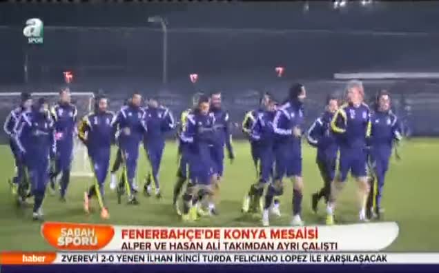 Fenerbahçe'de Konya mesaisi