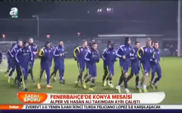 Fenerbahçe'de Konya mesaisi