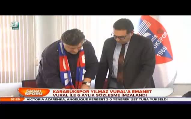 Karabükspor Yılmaz Vural'a emanet