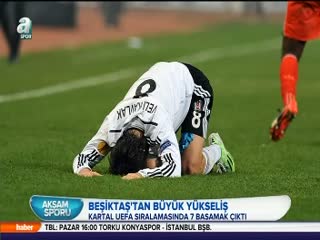 Beşiktaş yükselişte!