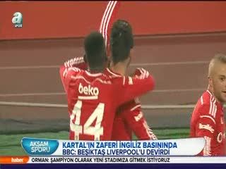 Beşiktaş'ın zaferi Avrupa basınında!