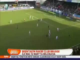Beşiktaş'ın rakibi Club Brugge