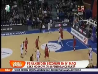 FB Ülker'den sezonun en iyi maçı