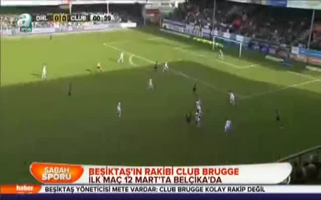 Beşiktaş'ın rakibi Club Brugge