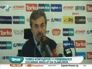 Kocaman: Mağlup da olabilirdik