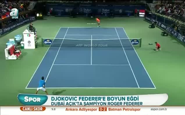 Djokovic Federer'e boyun eğdi!