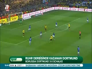 Ruhr derbisinde kazanan Dortmund!
