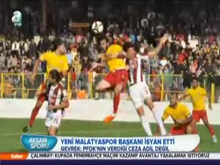 Yeni Malatyaspor başkanı isyan etti