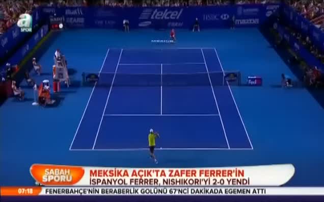 Meksika Açık'ta zafer Ferrer'in