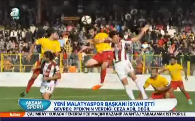 Yeni Malatyaspor başkanı isyan etti