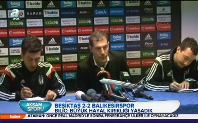 Bilic: "Hayal kırıklığı oldu"