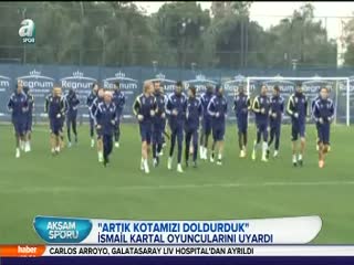 İsmail Kartal'dan derbi uyarısı!