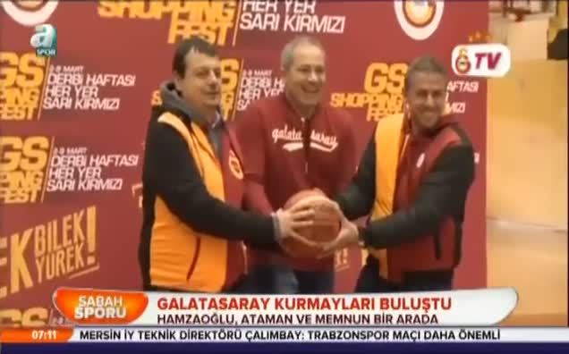 Galatasaray kurmayları buluştu