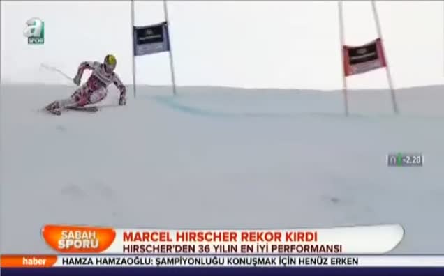 Marcel Hirscher rekor kırdı