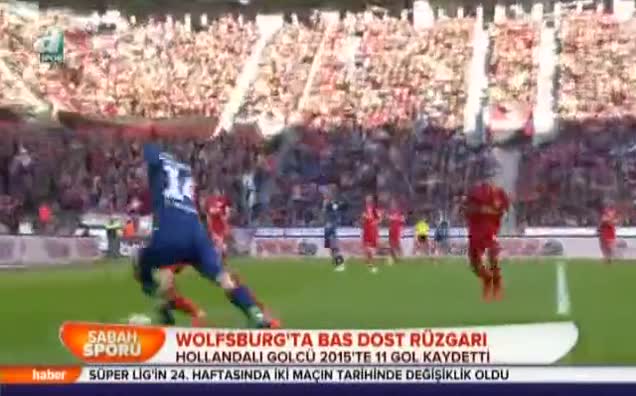 Wolfsburg'ta Bas Dost rüzgarı