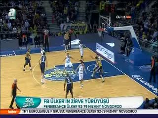 Fenerbahçe Ülker'in zirve yürüyüşü!
