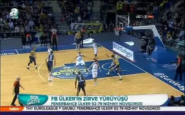 Fenerbahçe Ülker'in zirve yürüyüşü!