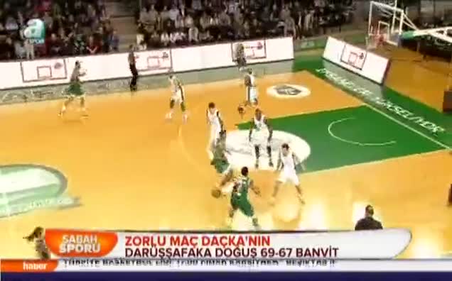 Zorlu maç Daçka'nın