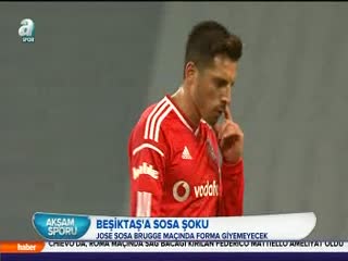 Beşiktaş'ta Sosa şoku!