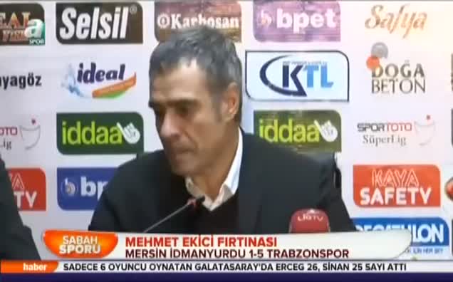 Mehmet Ekici fırtınası