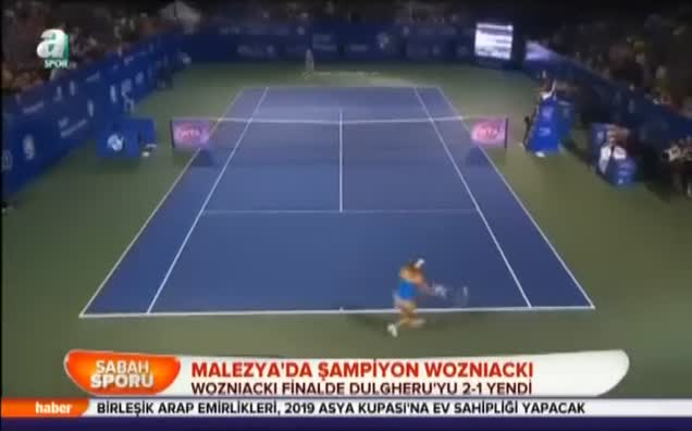 Malezya'da şampiyon Wozniacki