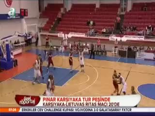 Pınar Karşıyaka tur peşinde