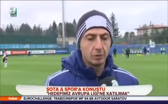 "Hedefimiz Avrupa Ligi'ne katılmak"