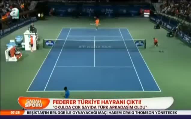 Federer Türkiye hayranı çıktı!