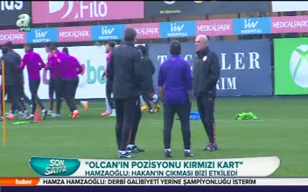 Hamzaoğlu: Bir adım öndeyiz