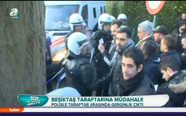Beşiktaş taraftarına dayak!
