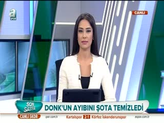 Donk'un ayıbını Şota temizledi!