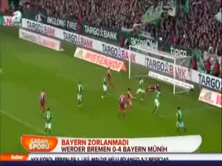 Bayern zorlanmadı