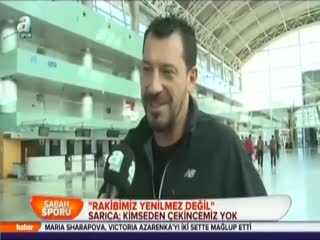 "Rakibimiz yenilmez değil"