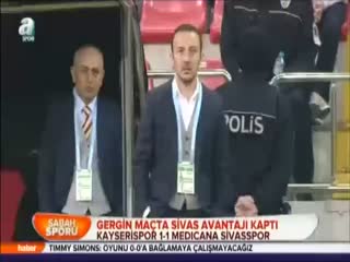 Kayserispor 1 - 1 Medicana Sivasspor (özet)