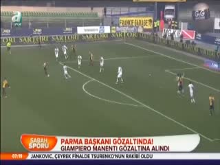 Parma Başkanı gözaltında!