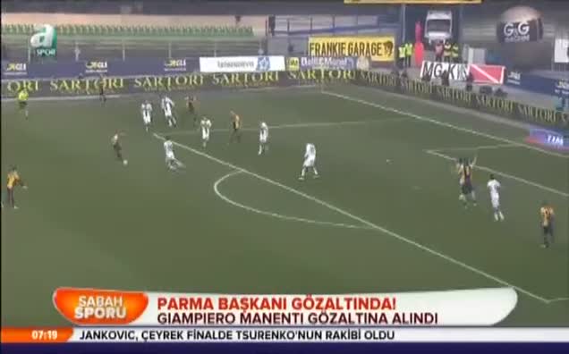 Parma Başkanı gözaltında!