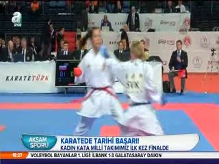 Karatede tarihi başarı!