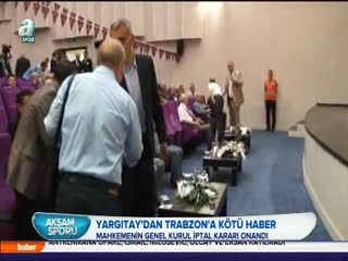 Yargıtay'dan Trabzon'a kötü haber!