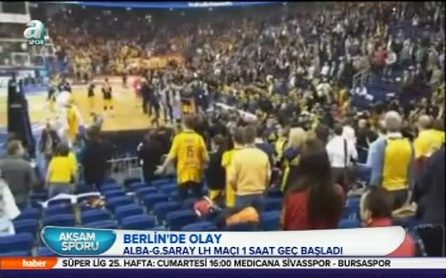 Olaylı maç Alba Berlin'in!