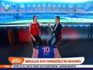 Abdullah Avcı Hamzaoğlu'nu savundu